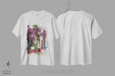 تیشرت سفید طرح دار آثار جولی اگِرز - فروشگاه ایماژ