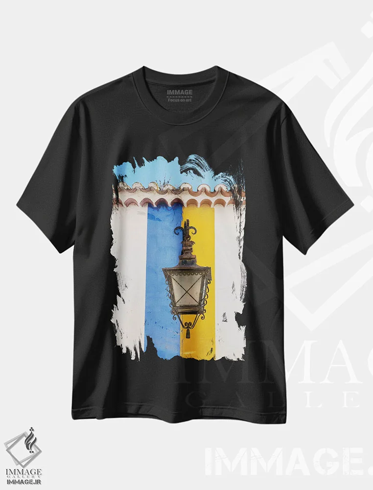 تیشرت مشکی طرح دار آثار جولی اگِرز - فروشگاه ایماژ