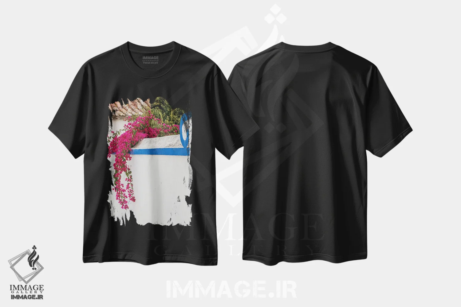 تیشرت مشکی طرح دار آثار جولی اگِرز - immage.ir