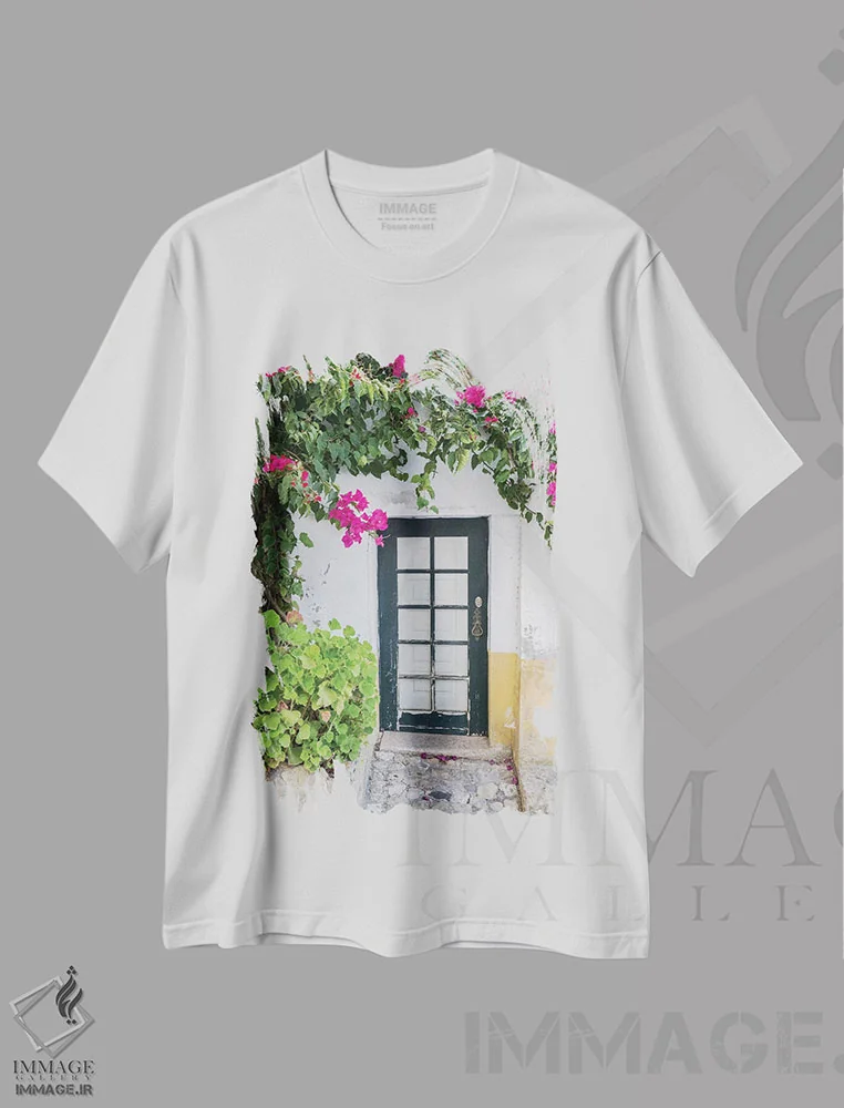 تیشرت سفید طرح دار آثار جولی اگِرز - فروشگاه ایماژ