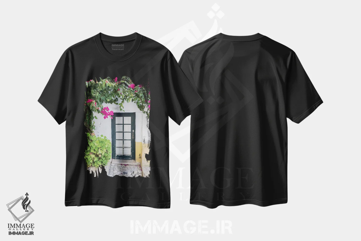 تیشرت مشکی طرح دار آثار جولی اگِرز - immage.ir
