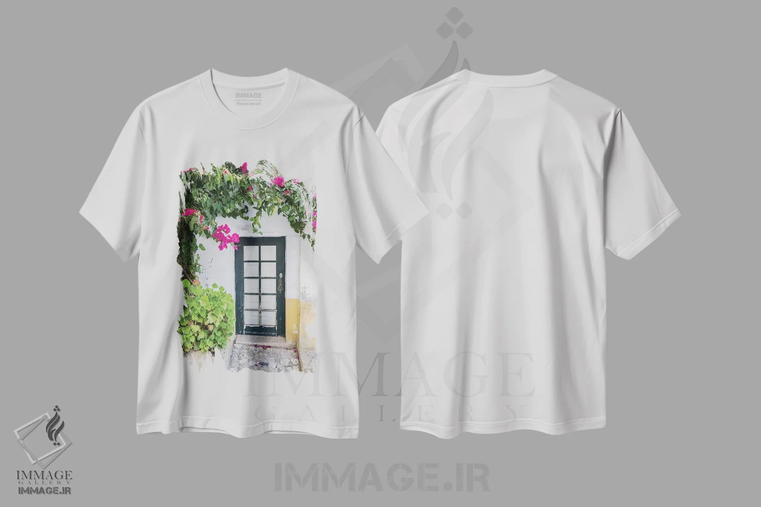 تیشرت سفید طرح دار آثار جولی اگِرز - فروشگاه ایماژ