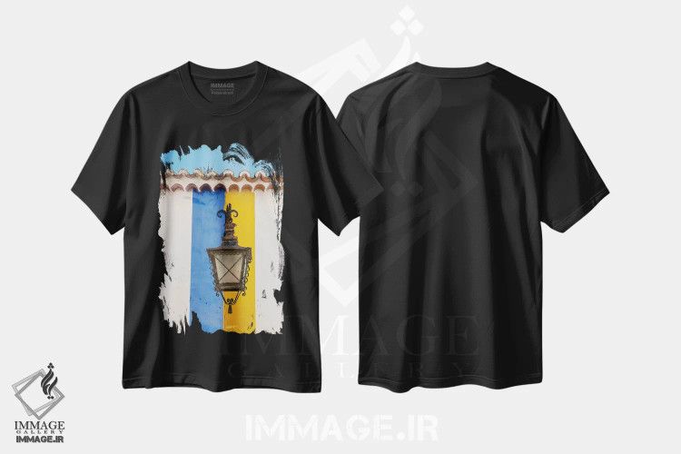 تیشرت مشکی طرح دار آثار جولی اگِرز - فروشگاه ایماژ