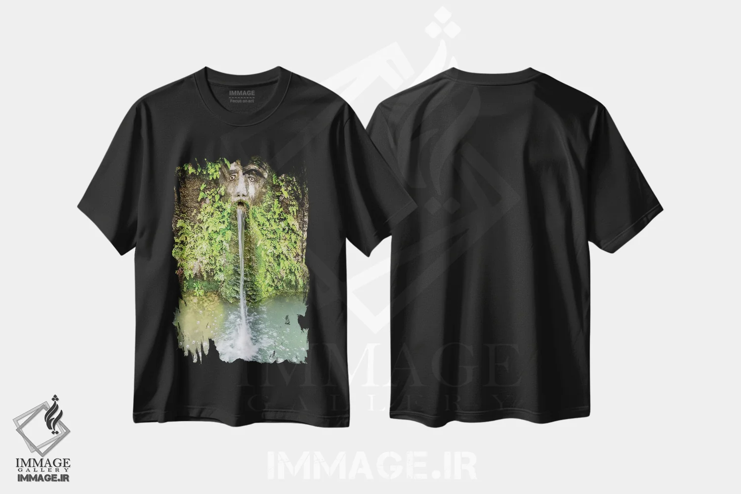 تیشرت مشکی طرح دار آثار جولی اگِرز - immage.ir