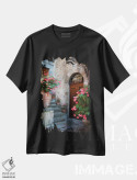 تیشرت مشکی طرح دار آثار جولی اگِرز - فروشگاه ایماژ