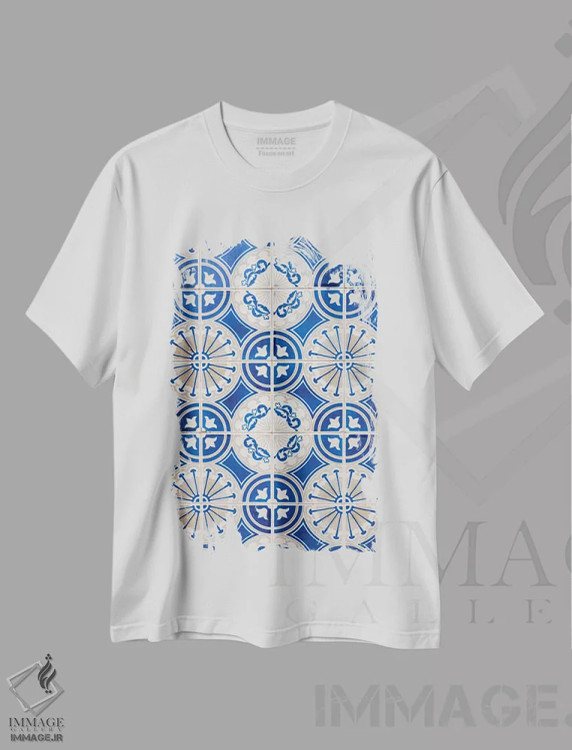 تیشرت سفید طرح دار آثار جولی اگِرز - فروشگاه ایماژ