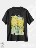 تیشرت مشکی طرح دار گلدان شادی، دکور معاصر اثر جنیفر هولدن | immage.ir