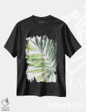 تیشرت مشکی طرح دار نخل پر احساس ۴، تزئینی اثر جون اریکا وس | immage.ir