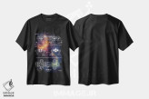 تیشرت مشکی طرح دار عقاب فضایی، تزئینی اثر جوزف فرناندو | immage.ir
