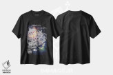 تیشرت مشکی طرح دار ماژول فرماندهی، تزئینی اثر جوزف فرناندو | فروشگاه ایماژ