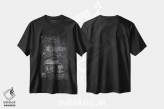 تیشرت مشکی طرح دار دستگاه ترمولو، هنر تزئینی سیاه و سفید اثر جوزف فرناندو | immage.ir
