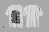 تیشرت سفید طرح دار آئودی آ۷ اسپرت بک ۲۰۱۷، هنر تزئینی سیاه و سفید اثر جوزف فرناندو | immage.ir