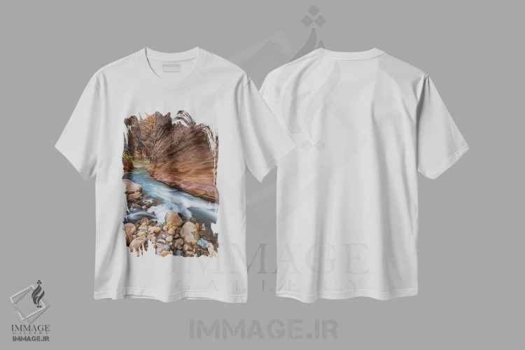 تیشرت سفید طرح دار آثار جف فوت - فروشگاه ایماژ