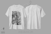 تیشرت سفید طرح دار آثار جان فورد - immage.ir