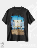 تیشرت مشکی طرح دار میشن بیچ ۱۳، مدیوم اثر جوزف اس. جیاکالونه | فروشگاه ایماژ