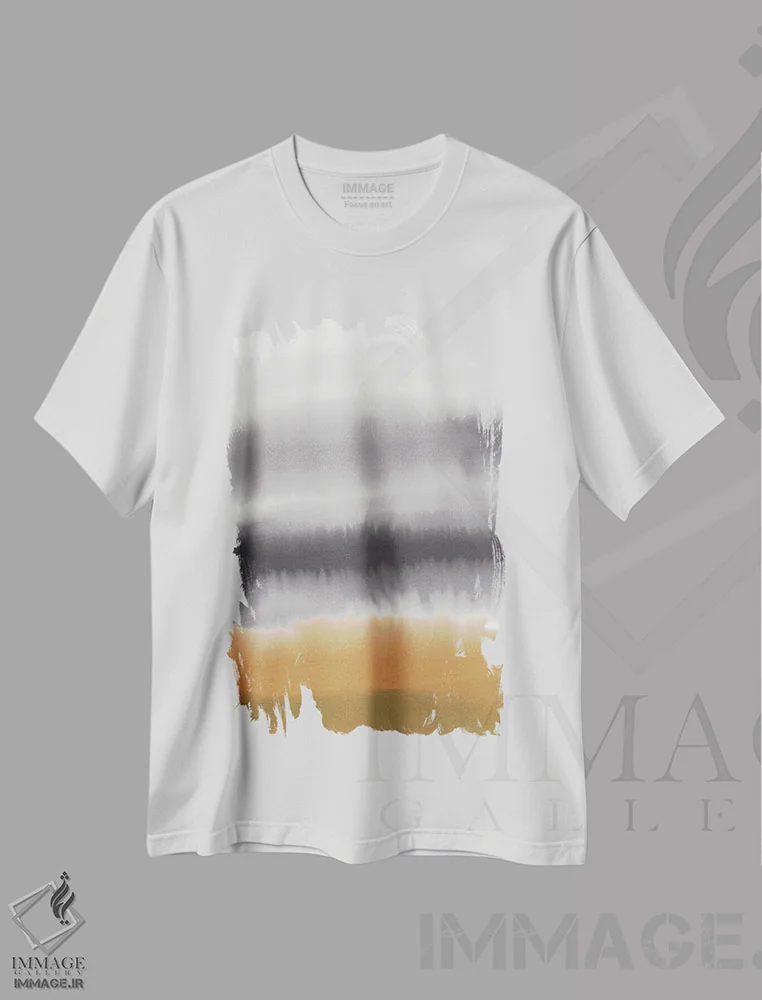 تیشرت سفید طرح دار مدیتیشن ۷ اثر ژاکلین مالدونادو | immage.ir
