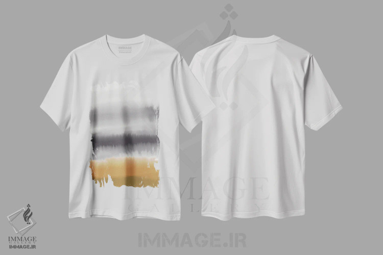 تیشرت سفید طرح دار مدیتیشن ۷ اثر ژاکلین مالدونادو | immage.ir