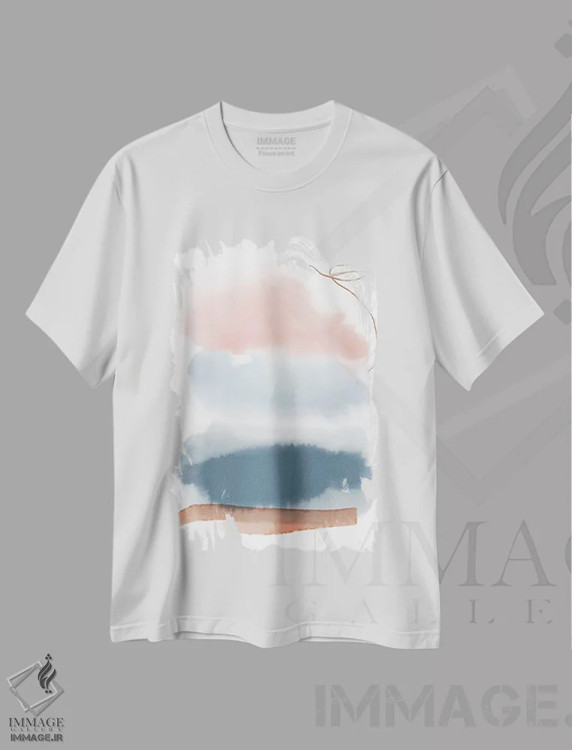 تیشرت سفید طرح دار بی مانندترین اثر ژاکلین مالدونادو | فروشگاه ایماژ