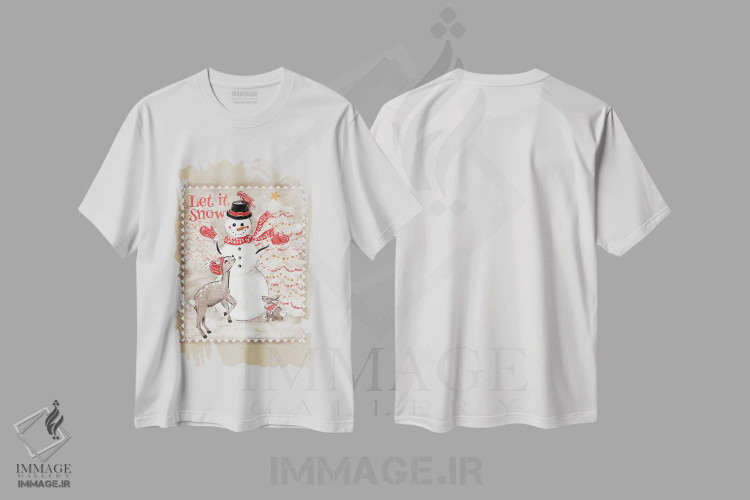 تیشرت سفید طرح دار آثار ژاکلین مالدونادو - immage.ir