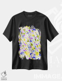 تیشرت مشکی طرح دار طبیعت وحشی زرد اثر ژاکلین مالدونادو | immage.ir