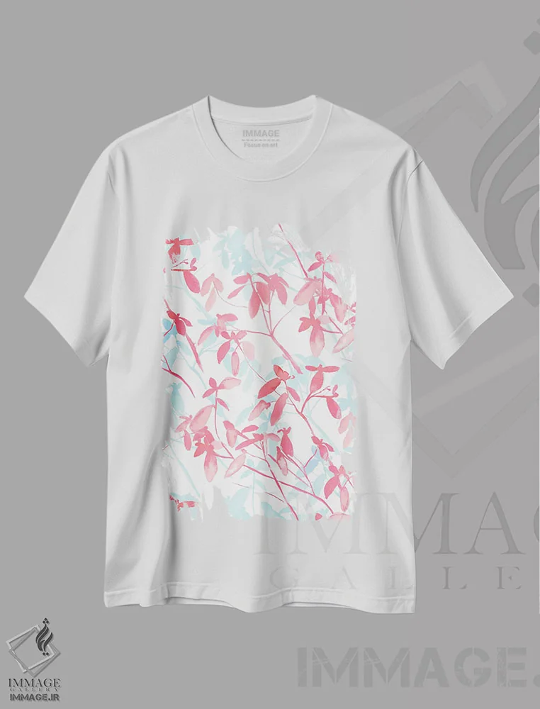 تیشرت سفید طرح دار پیش آگاهی مرجانی، تزئینی اثر ژاکلین مالدونادو | immage.ir