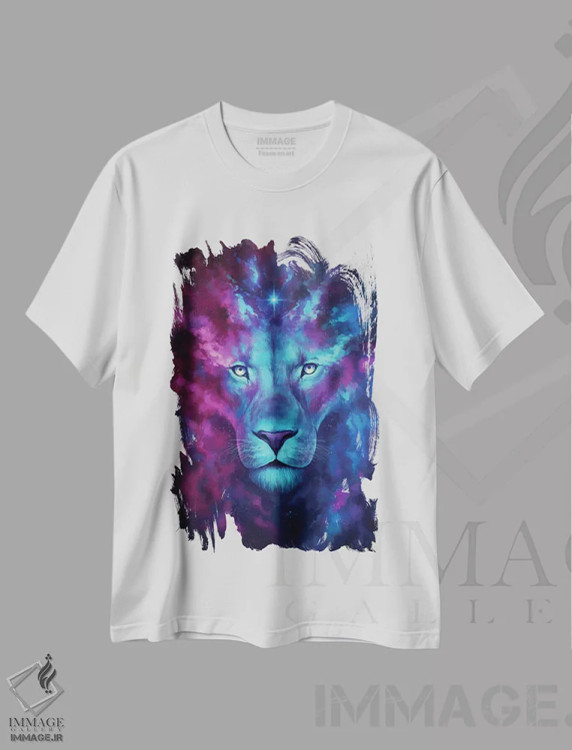 تیشرت سفید طرح دار فرزند اول، هنر فاخر اثر جو جو آرت | فروشگاه ایماژ