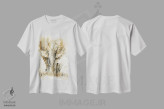 تیشرت سفید طرح دار روح نگهبان، تزئینی اثر جونگکی | immage.ir