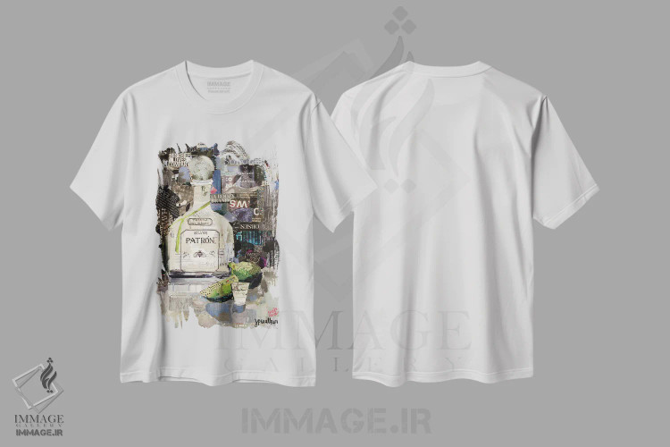 تیشرت سفید طرح دار شیطنت همدم می خواهد، دکور معاصر اثر جیمی پاولیچ-واکر | فروشگاه ایماژ