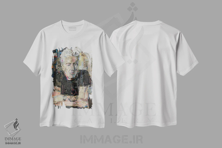 تیشرت سفید طرح دار تونی، دکور معاصر اثر جیمی پاولیچ-واکر | immage.ir