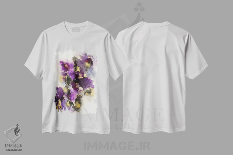 تیشرت سفید طرح دار الماس برای صبحانه اثر جیمی پومرانز | immage.ir