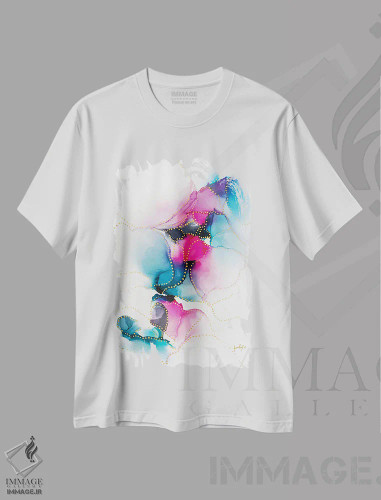 تیشرت سفید طرح دار هیچ مسیر یگانه ای نیست اثر جیمی پومرانز | فروشگاه ایماژ