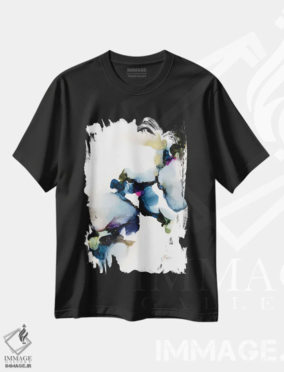 تیشرت مشکی طرح دار فورتونا فاتتا اثر جیمی پومرانز | immage.ir