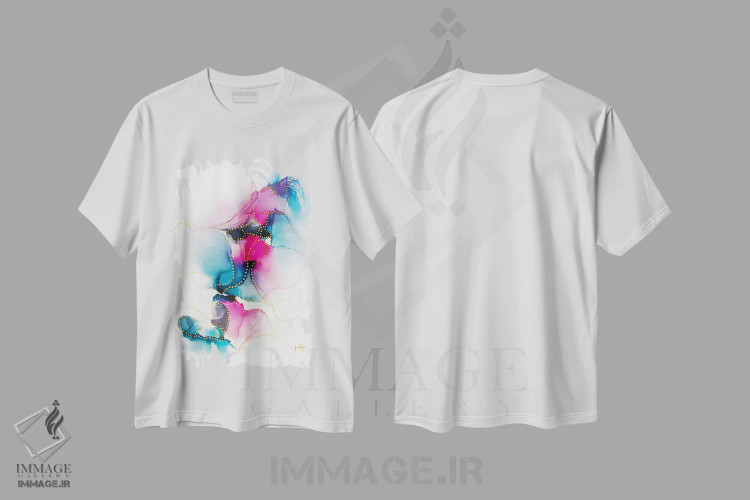 تیشرت سفید طرح دار هیچ مسیر یگانه ای نیست اثر جیمی پومرانز | فروشگاه ایماژ