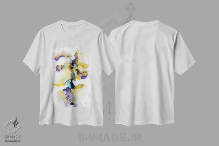 تیشرت سفید طرح دار عشق مادر اثر جیمی پومرانز | immage.ir