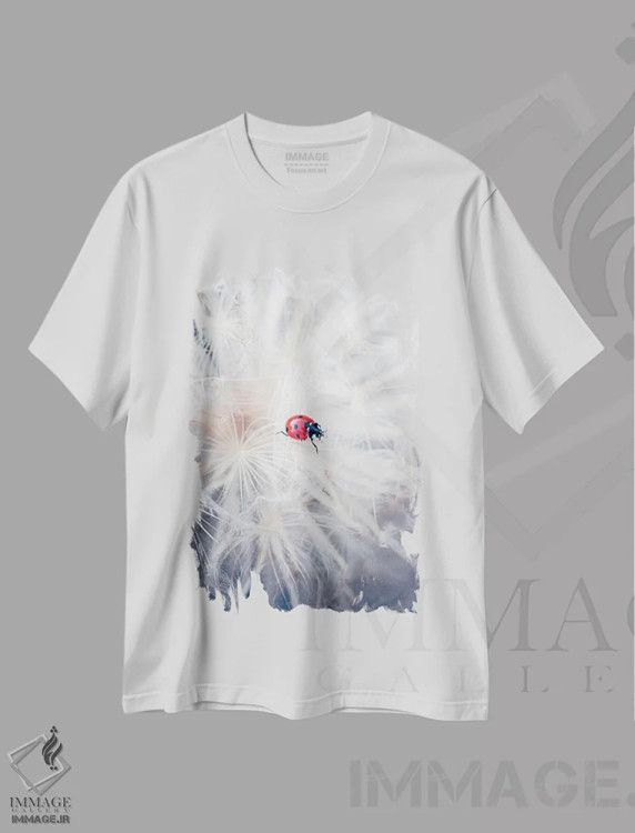 تیشرت سفید طرح دار آثار جفرسون کاستلاری - فروشگاه ایماژ