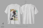 تیشرت سفید طرح دار کُره اسب کولی اثر جنیفر رداستریک | فروشگاه ایماژ