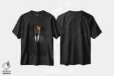 تیشرت مشکی طرح دار اسپارتان، دکوراسیون جایگزین اثر یان رافائل | immage.ir