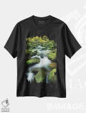 تیشرت مشکی طرح دار جریان کوهستانی، مدیوم اثر عکاسی جاناتان راس | فروشگاه ایماژ