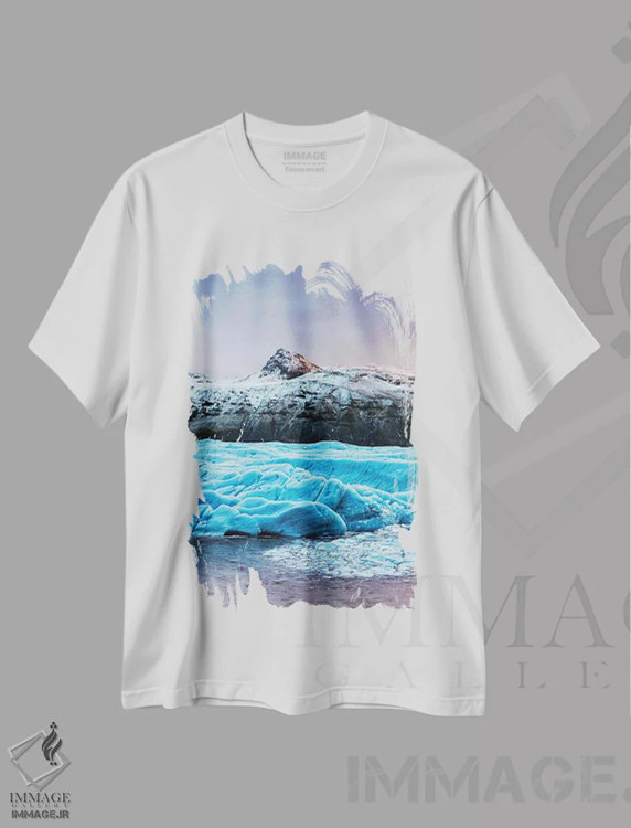 تیشرت سفید طرح دار آثار جین ریکس - فروشگاه ایماژ