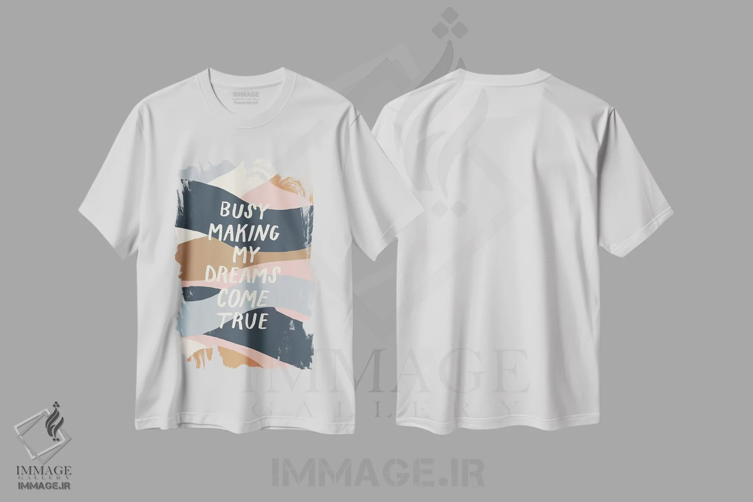تیشرت سفید طرح دار تو کارهای بزرگی انجام خواهی داد ۲، تزئینی اثر جسیکا بروگینک | immage.ir