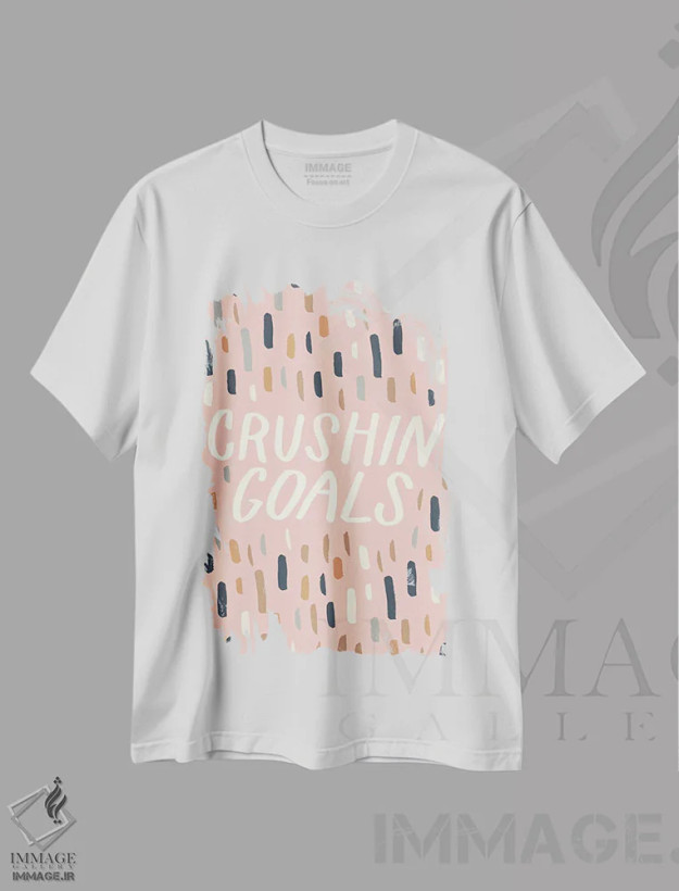 تیشرت سفید طرح دار تو کارهای بزرگی انجام خواهی داد ۳، تزئینی اثر جسیکا بروگینک | فروشگاه ایماژ