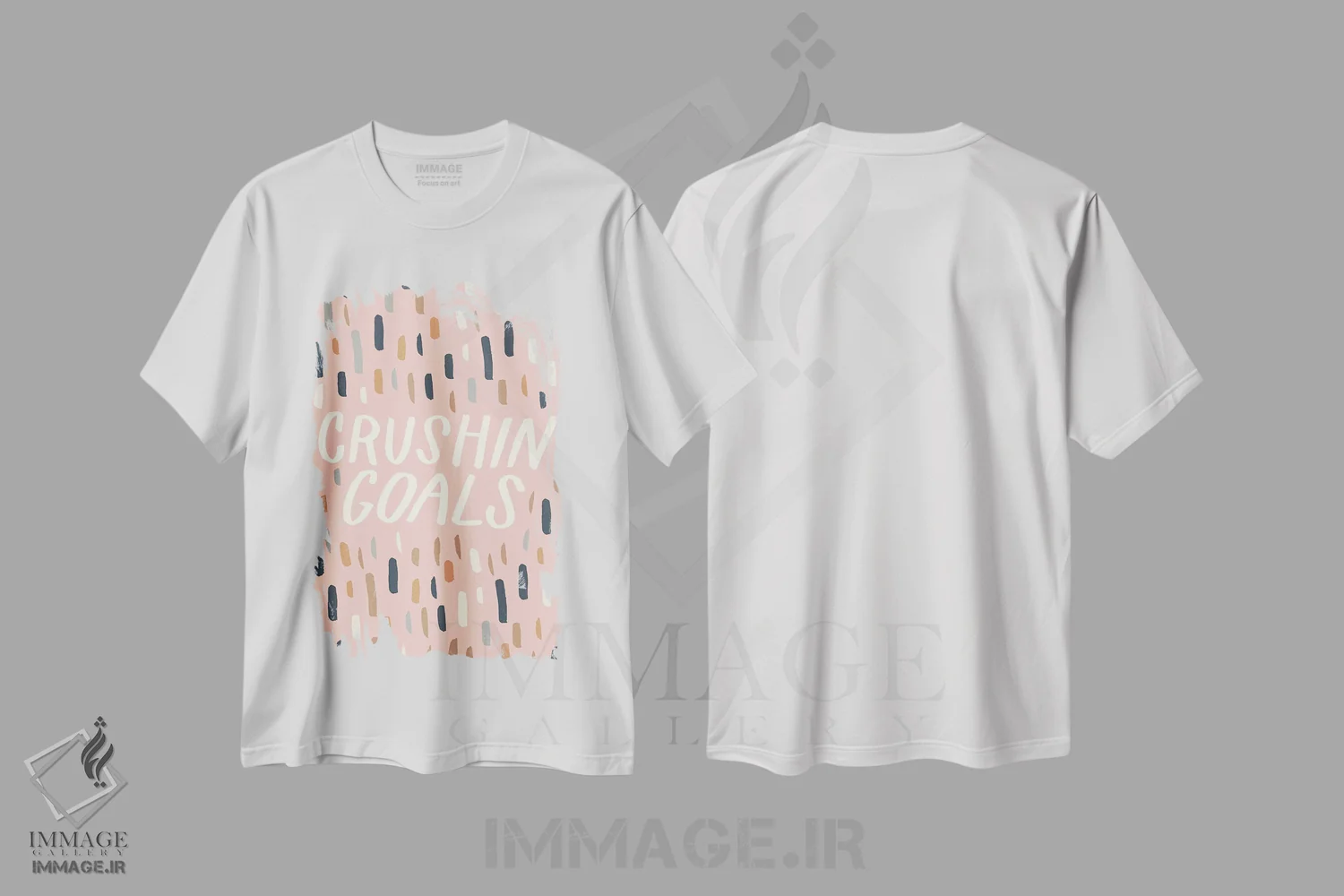 تیشرت سفید طرح دار تو کارهای بزرگی انجام خواهی داد ۳، تزئینی اثر جسیکا بروگینک | فروشگاه ایماژ