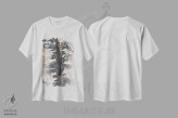 تیشرت سفید طرح دار عمل آب ۱، مدیوم اثر جو شاتر | فروشگاه ایماژ