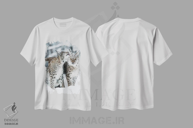 تیشرت سفید طرح دار باهم بودن، دکور تعطیلات اثر جو شاتر | فروشگاه ایماژ