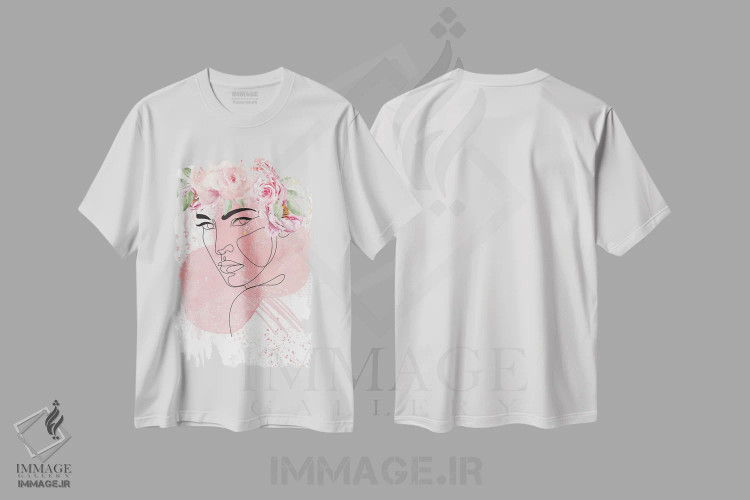 تیشرت سفید طرح دار رشد زیبا ۱، دکور بوهمی اثر جسی کیث | immage.ir