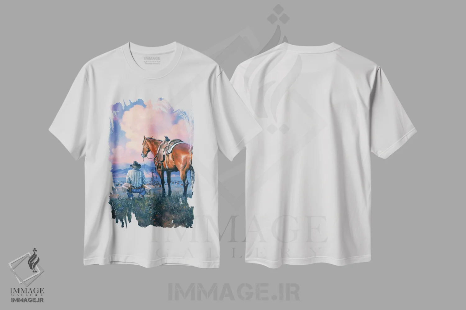 تیشرت سفید طرح دار شکرگزاری، تزئینی اثر جک سورنسن | immage.ir