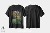 تیشرت مشکی طرح دار آثار جینز گالری - immage.ir