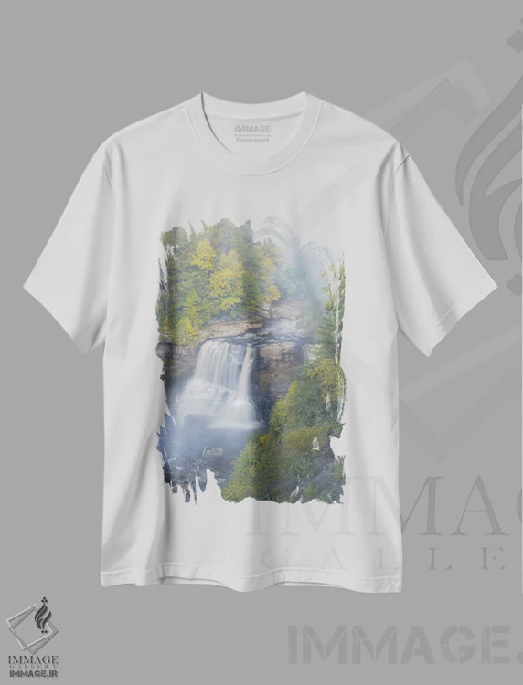 تیشرت سفید طرح دار آثار جینز گالری - immage.ir