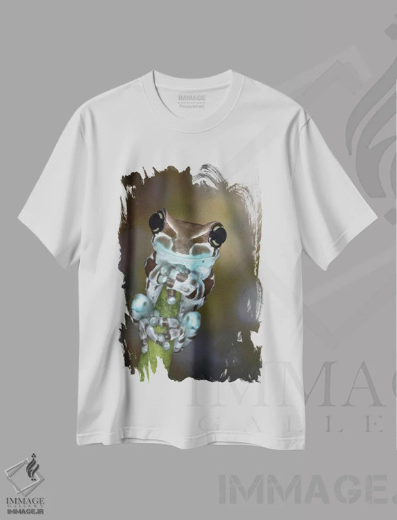 تیشرت سفید طرح دار آثار جینز گالری - immage.ir