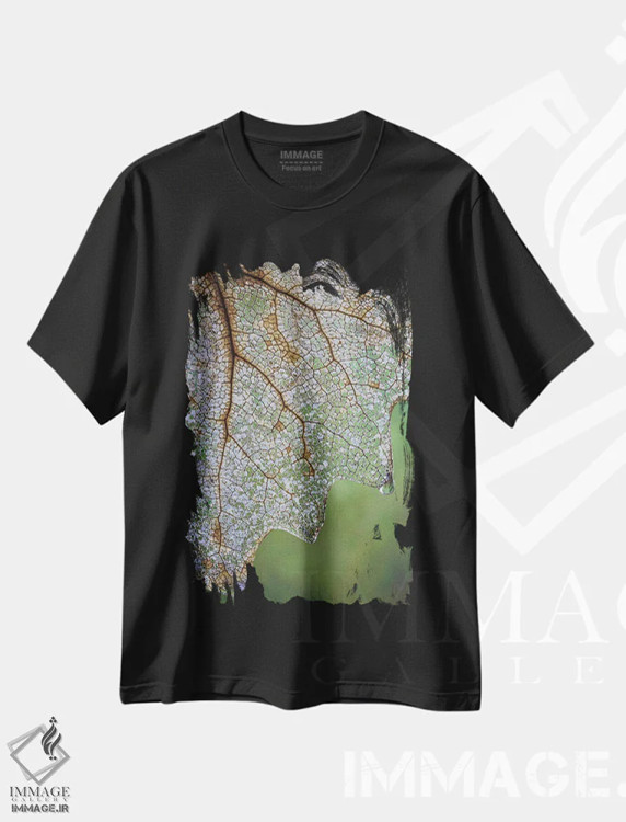تیشرت مشکی طرح دار آثار جینز گالری - immage.ir
